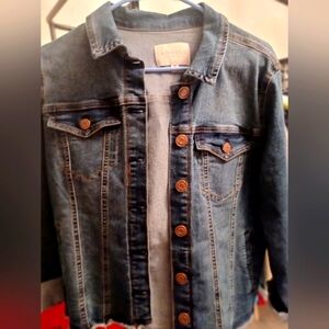 Angels Kids Denim Jacket - Blue